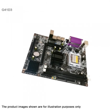Winnfox G41D3 Intel G41 LGA 775 DDR3 VGA LPT Micro ATX Motherboard